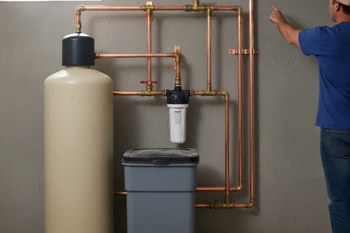 Whole-house water treatment system installed in San Lucas
